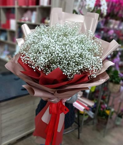 Букет цветов из: Гипсофила в Шарыпово