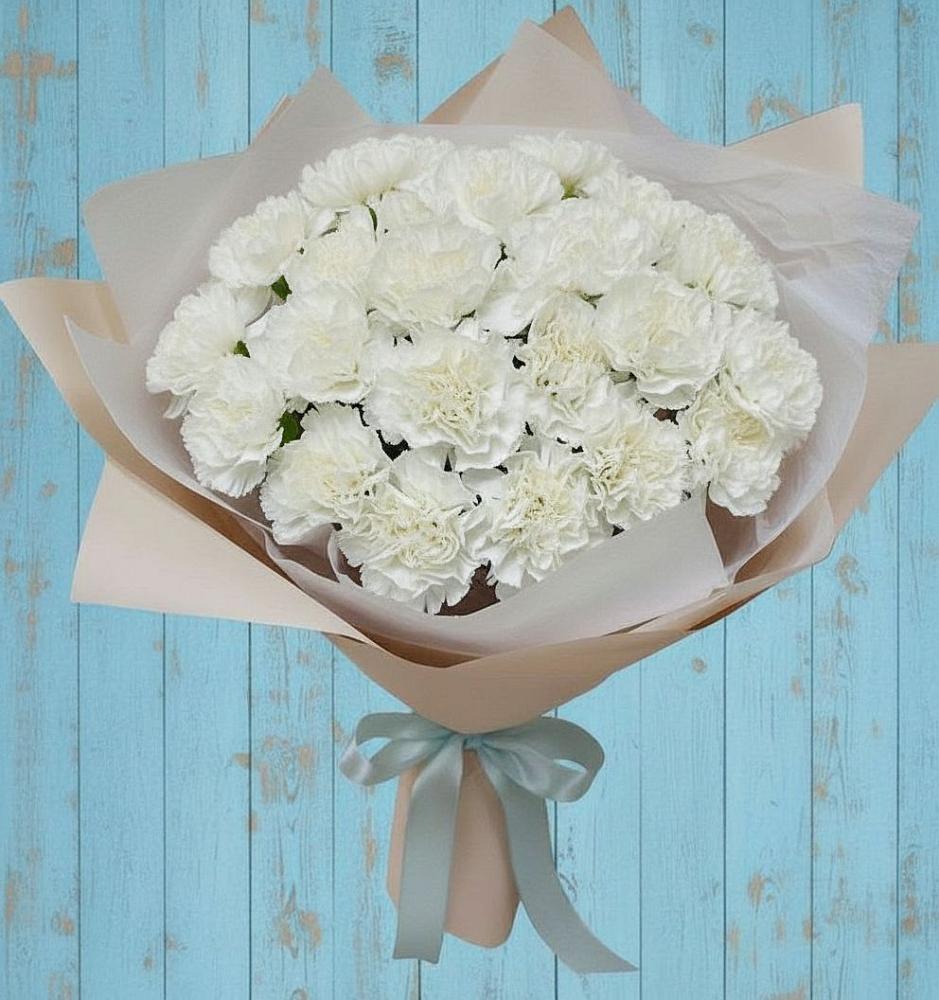 Букет цветов из: Гвоздики в Шарыпово