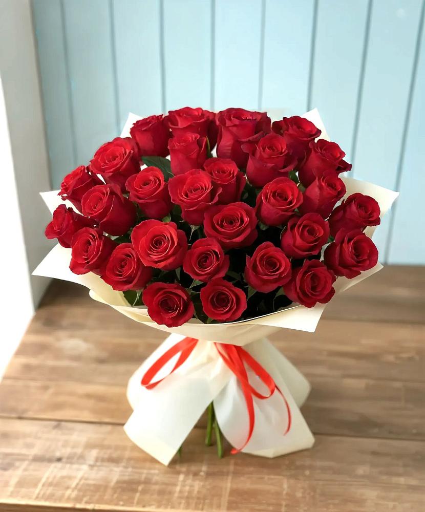 Букет 29 Красных роз в Шарыпово