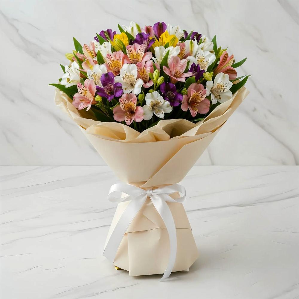 Букет цветов из: Альстромерии в Шарыпово