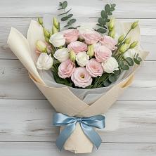 Букет цветов из:  Лизиантусы в Шарыпово