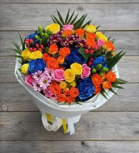 Букет цветов из:  Розы и Хризантемы в Шарыпово