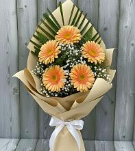 Букет цветов из:  Герберы #REPLACE_PRED# Шарыпово